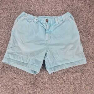 Chubbies Originals Shorts Mens Small Blue Stretch Cotton Chino 5" Inseam